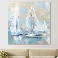 Sail Afar Giclee Canvas Art Print