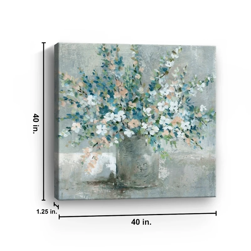 Gathered From The Farm Giclee Canvas Art Print