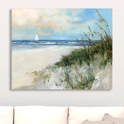 Oak Island Sunrise Canvas Art Print