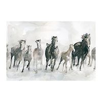 Running Wild Giclee Canvas Art Print