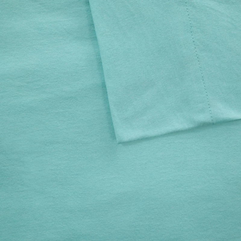 Aqua Jersey Knit 4-pc. Full Sheet Set
