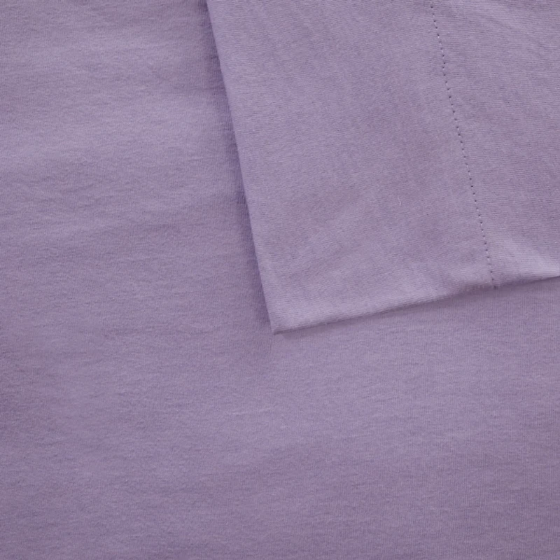 Purple Jersey Knit 4-pc. Full Sheet Set