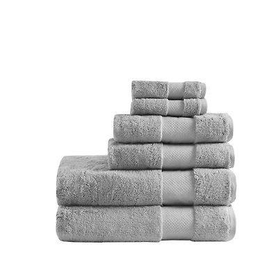 6-pc. Turkish Cotton Bath Towel Set