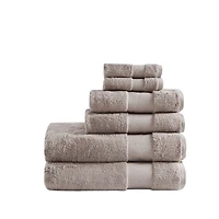 Taupe 6-pc. Turkish Cotton Bath Towel Set