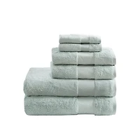 Green 6-pc. Turkish Cotton Bath Towel Set