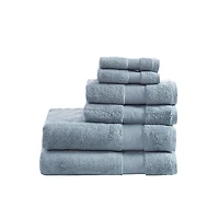 Blue 6-pc. Turkish Cotton Bath Towel Set