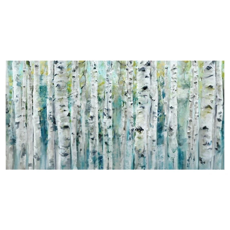Spring Birches Canvas Art Print