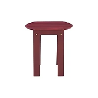 Red Warren Adirondack Outdoor Accent Table