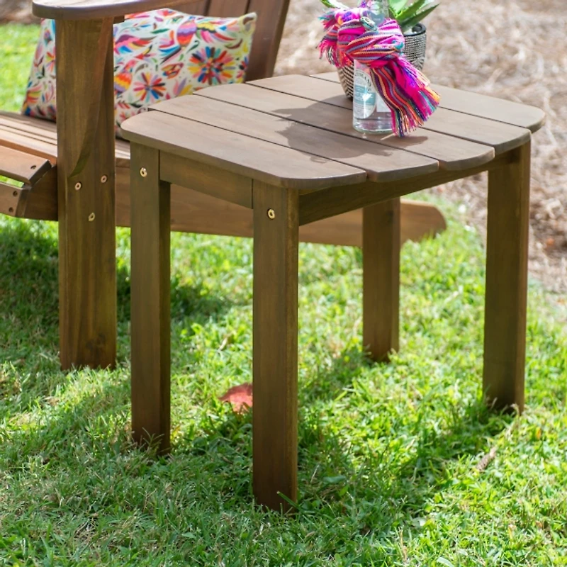Natural Warren Adirondack Outdoor Accent Table