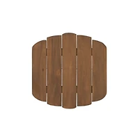 Natural Warren Adirondack Outdoor Accent Table