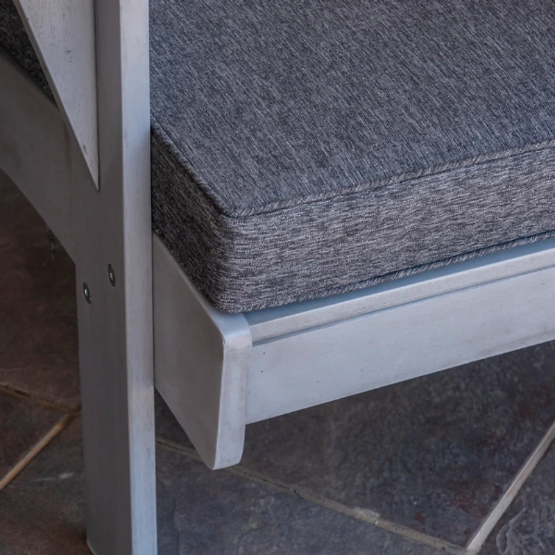 Gray Lanier Chair with Cushion