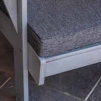 Gray Lanier Chair with Cushion