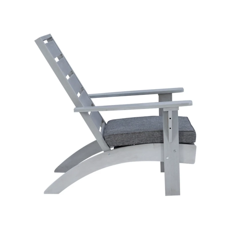 Gray Lanier Chair with Cushion