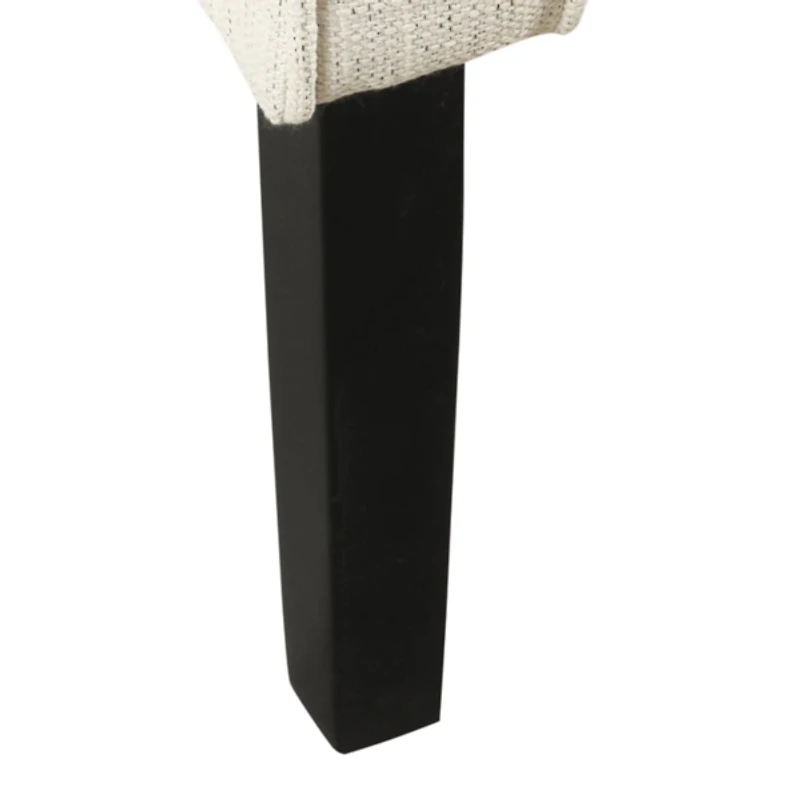 Natural Textured Barrel Accent Chair