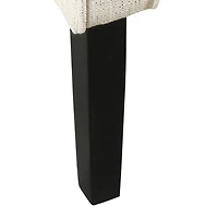 Natural Textured Barrel Accent Chair