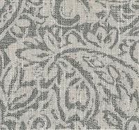 Gray Floral Parsons Dining Chairs, Set of 2