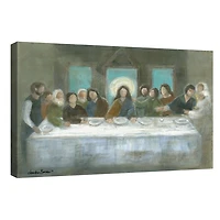 The Last Supper Canvas Art Print by Chandra Savaso