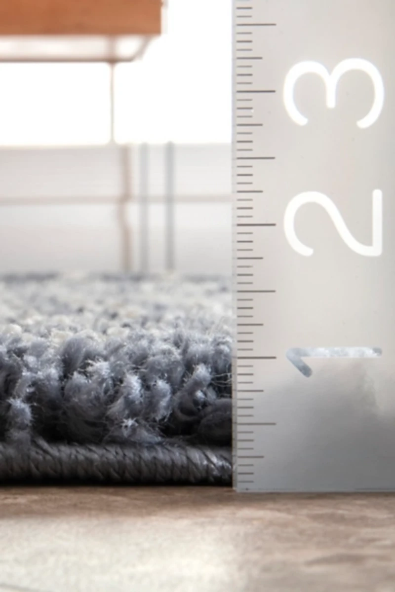 Gray Barbara Moroccan Area Rug, 5x8