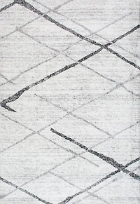 Gray Thigpen Diamond Area Rug