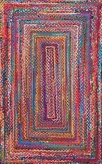 Hand Braided Tammara Area Rug, 8x10