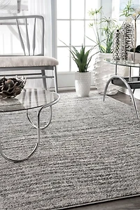 Abstract Waves Sherill Area Rug