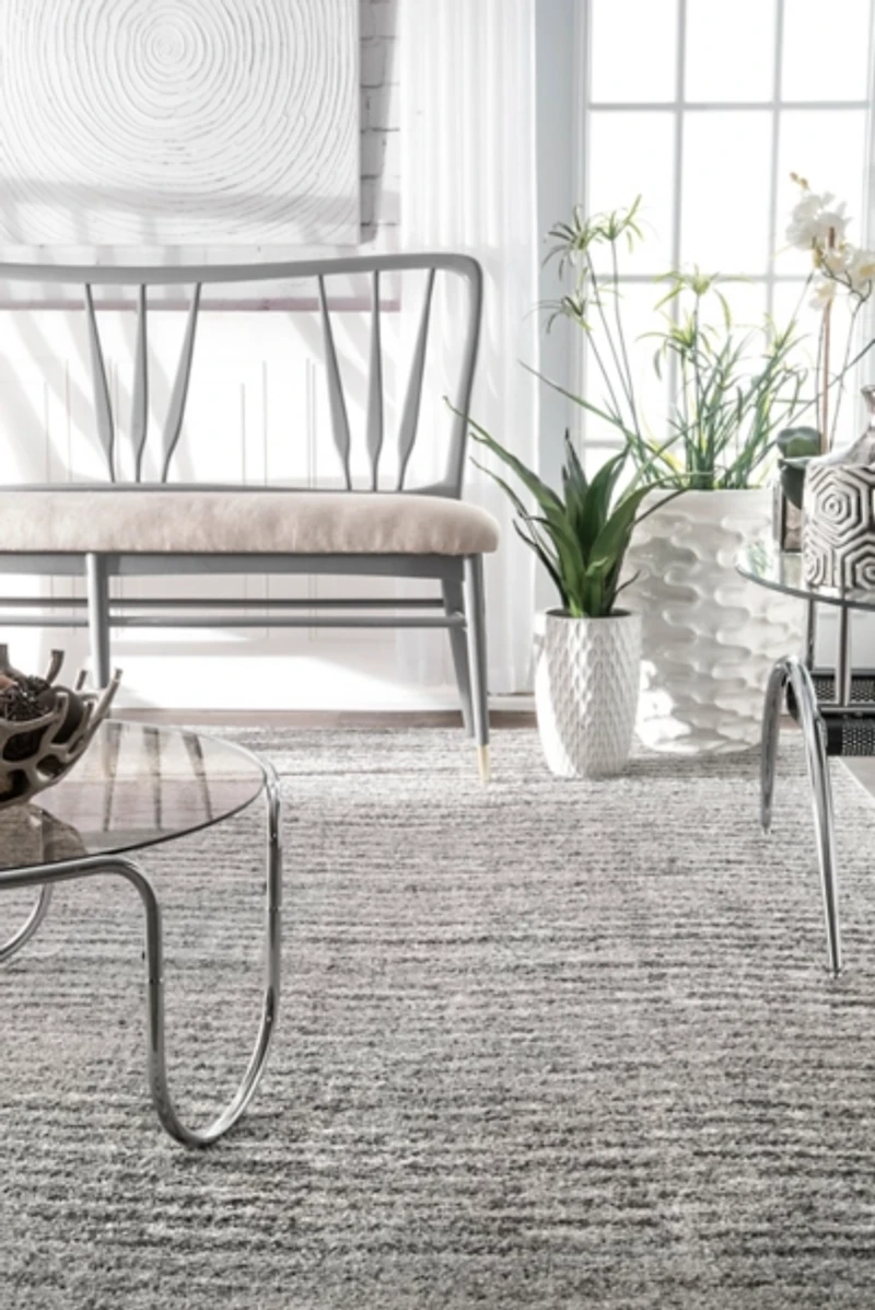 Abstract Waves Sherill Area Rug