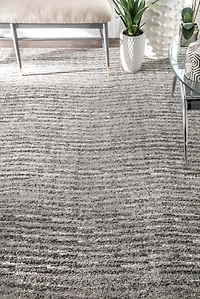 Abstract Waves Sherill Area Rug