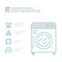 Light Gray Blackout Curtain Panel Set, 95 in.