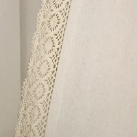 Ivory Rosalie Curtain Panel Set, 108 in.