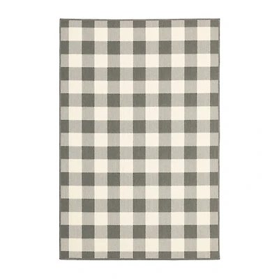 Buffalo Check Outdoor Area Rug