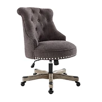 Charcoal Miller Tufted Office Chair