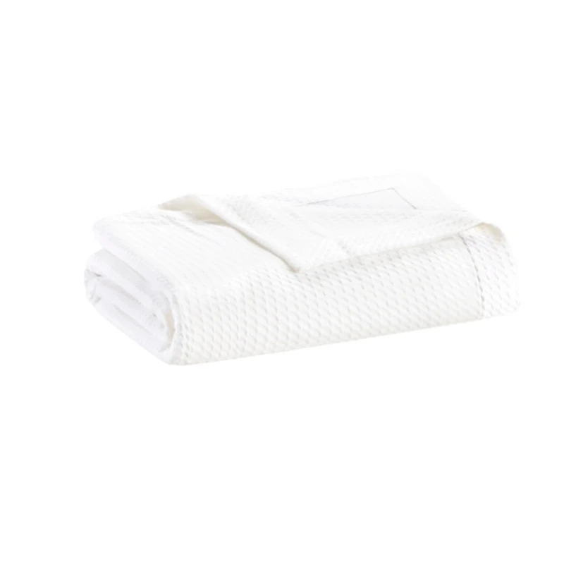 White Egyptian Cotton Full/Queen Blanket