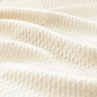 Ivory Egyptian Cotton Full/Queen Blanket