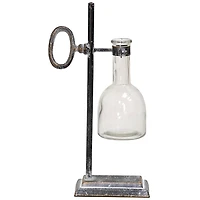 Suspended Vase on Metal Stand