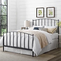 Whitley Metal Slat Queen Bed