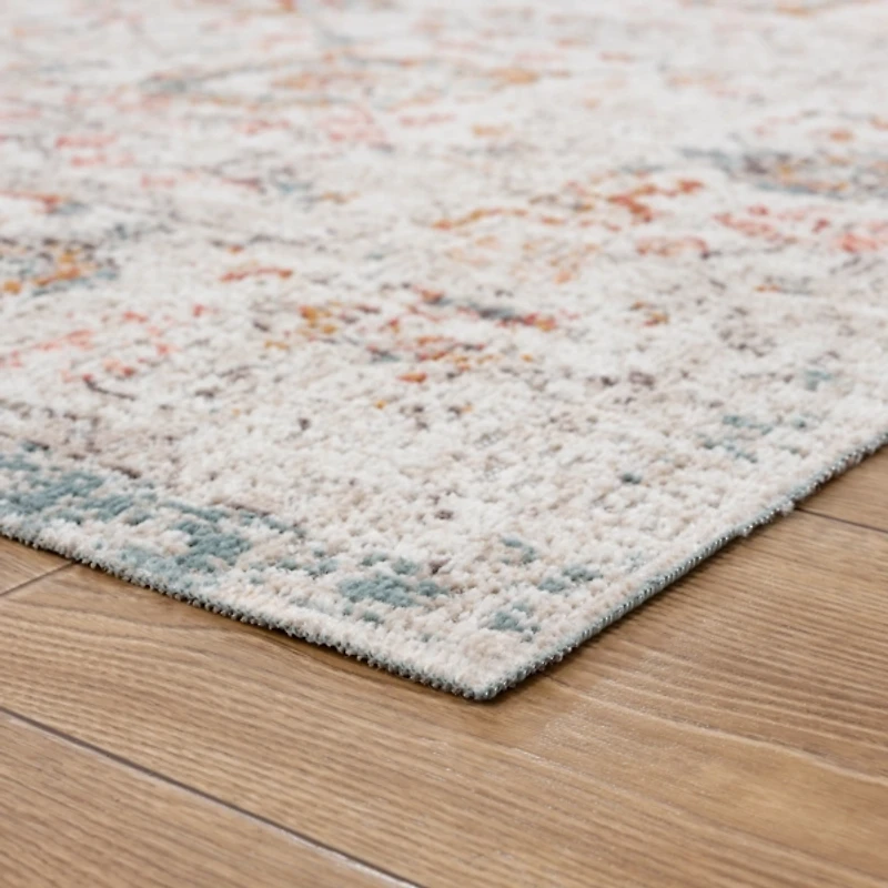 Caramel Botanical Indoor/Outdoor Area Rug