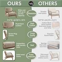 Nolan Sand Mid-Century Accent Chair