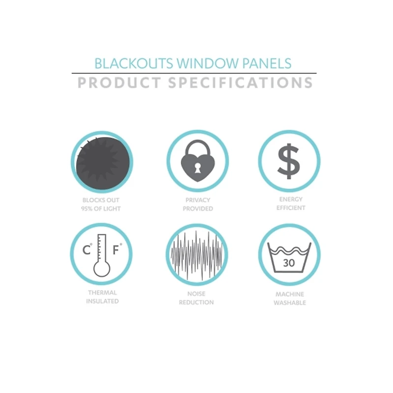 Wheat Curtain Panel Set with Overlay, 120 in.