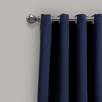 Navy Blackout Curtain Panel Set, 108 in.