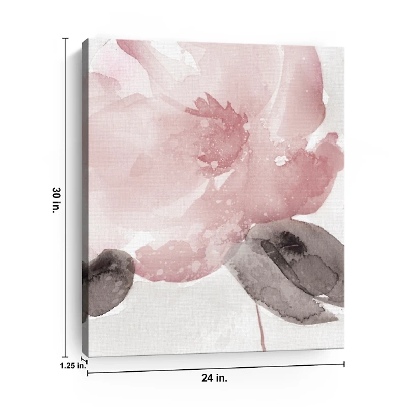 Blush Bloom I Giclee Canvas Art Print