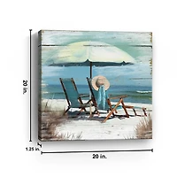 Perfect Spot Canvas Art Print, 20x20 in.