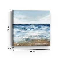 Blue Ocean II Giclee Canvas Art Print