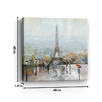 Paris Giclee Canvas Art Print
