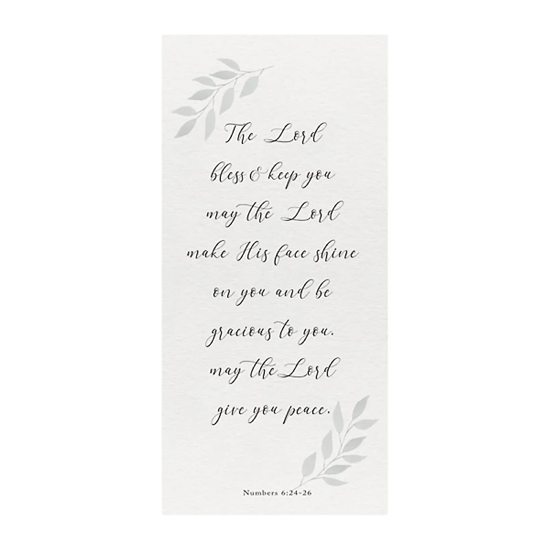 May the Lord Give You Peace Canvas Art Print