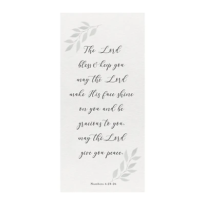 May the Lord Give You Peace Canvas Art Print