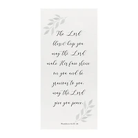 May the Lord Give You Peace Canvas Art Print