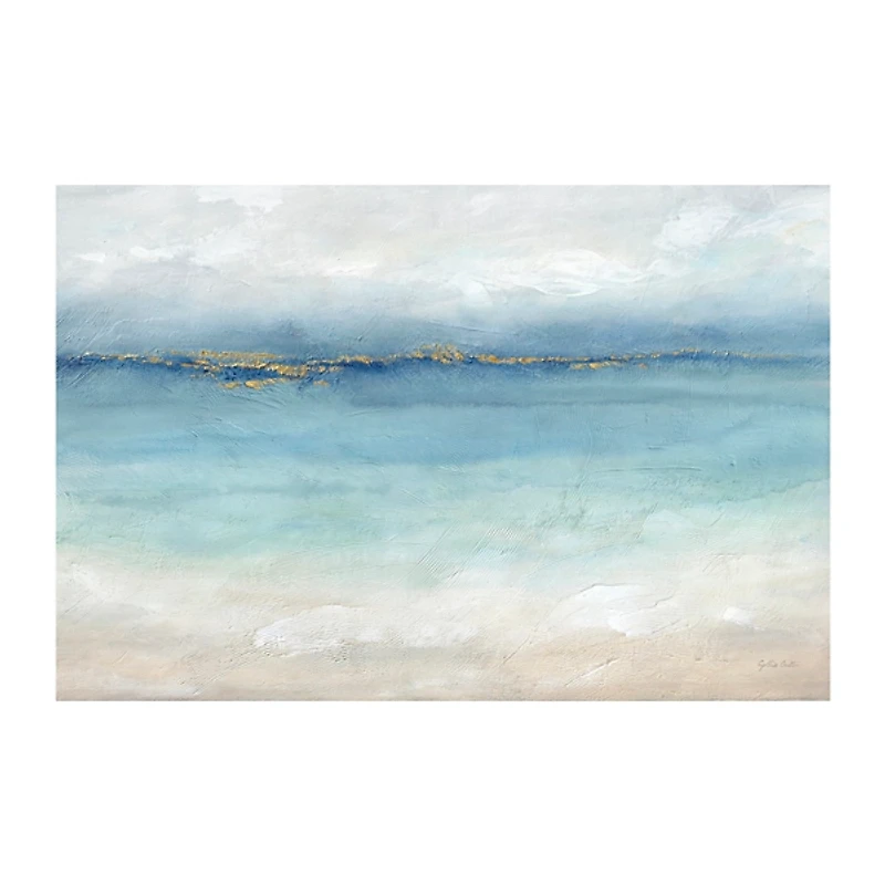 Serene Sea Landscape Giclee Canvas Art Print