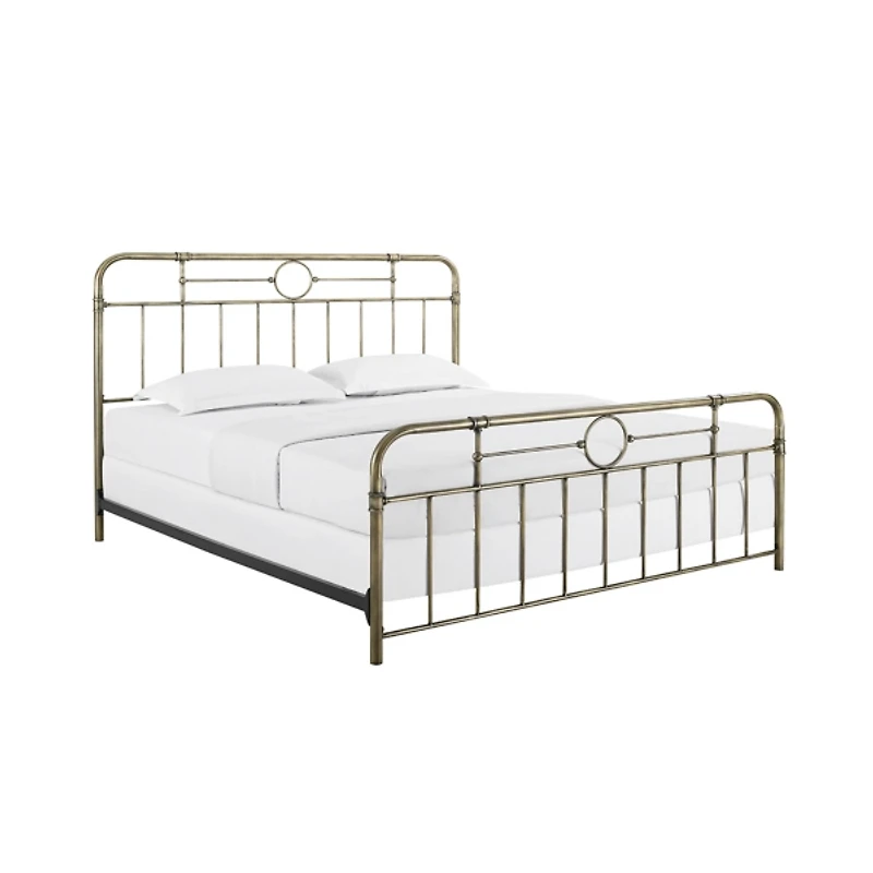 King Size Bronze Pipe Bed Frame
