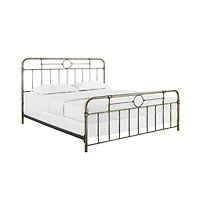 King Size Bronze Pipe Bed Frame