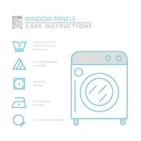 Wheat Reyna Ruffle Curtain Panel Set, 95 in.